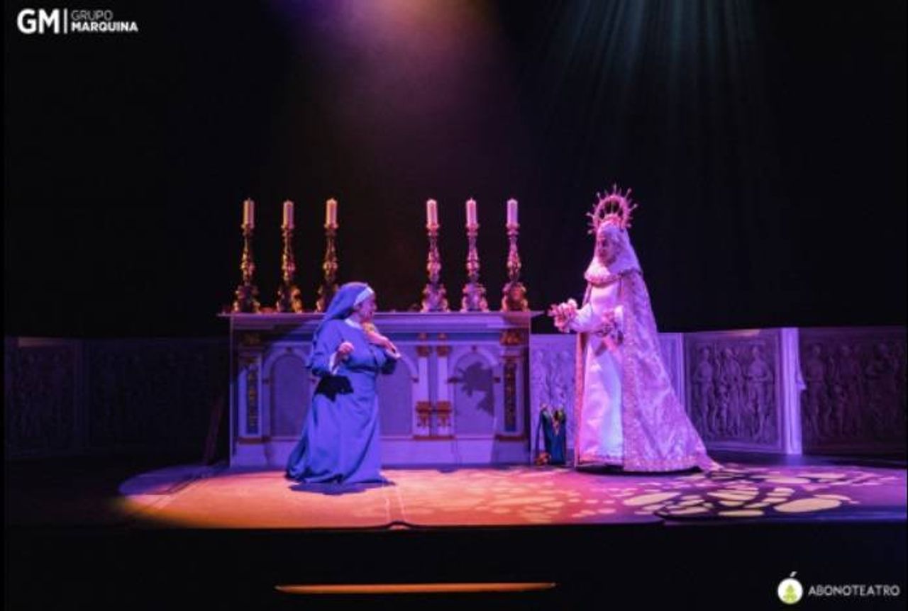 «La mama» tiene como protagonistas a dos monjas de clausura. Foto: Teatro Marquina