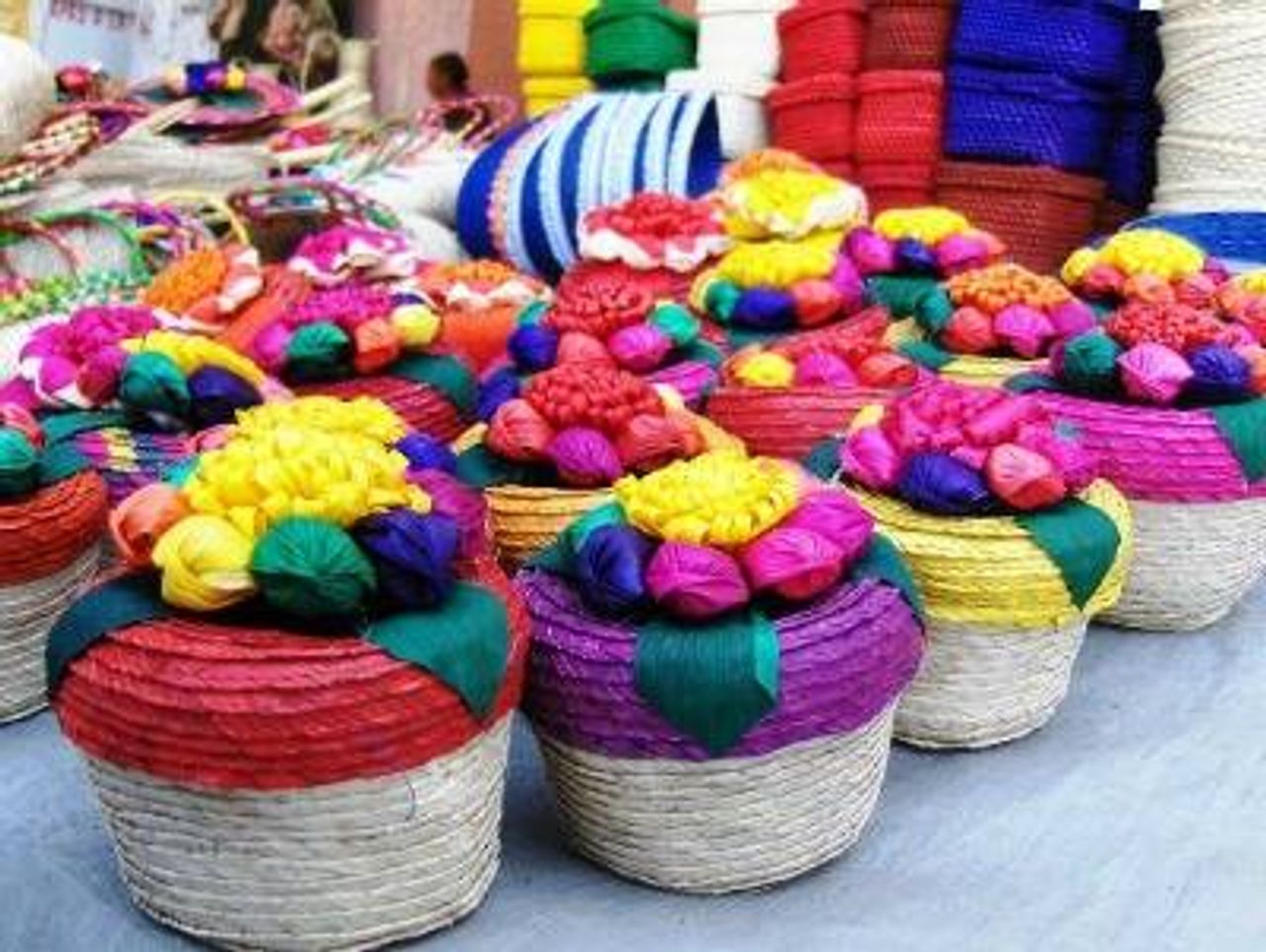 La cestería forma parte de la cultura mexicana desde hace más de 6.000 años. Foto: Mexplora