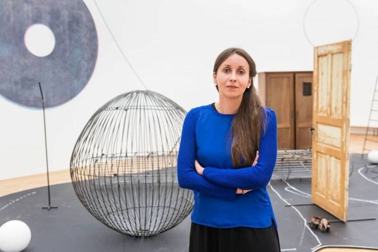 Eva Kot’átková es una artista checa. Foto: brussels.czechcentres.cz