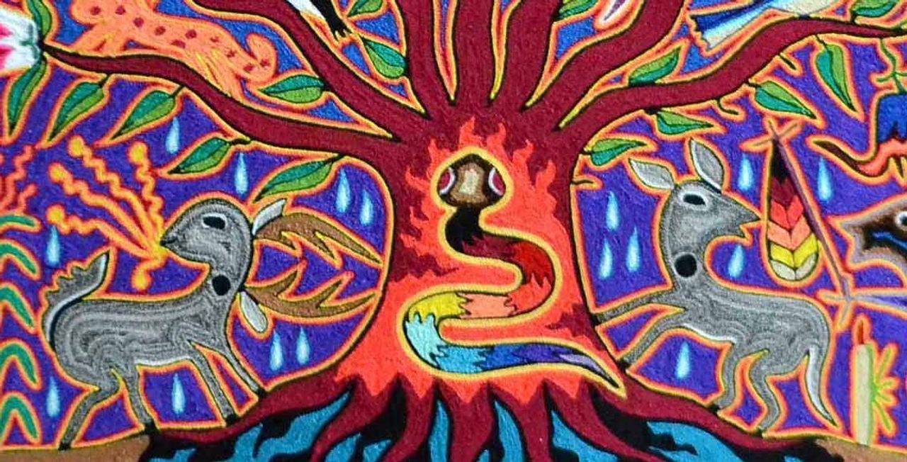 El arte huichol es símbolo de la cultura mexicana. Foto: Google
