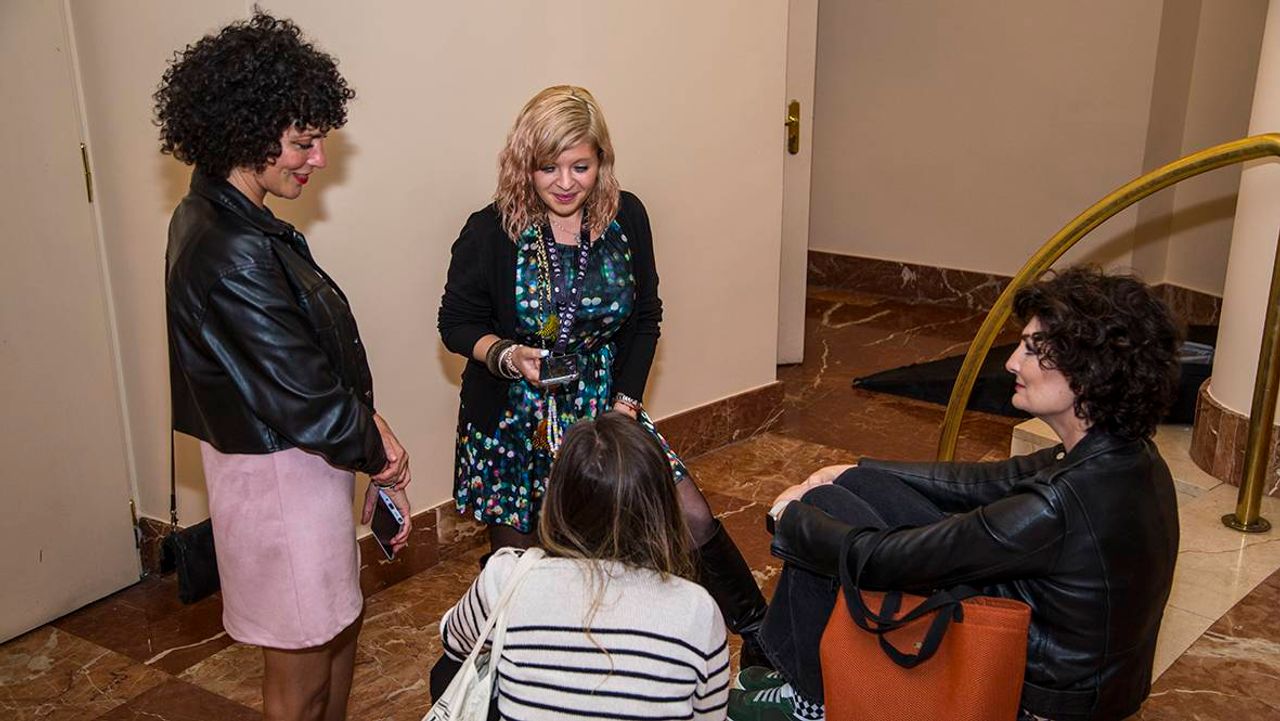 Entrevista a Olga Hueso, Rocío Madrid y Albanta San Juan. Foto: Mikel Masa.