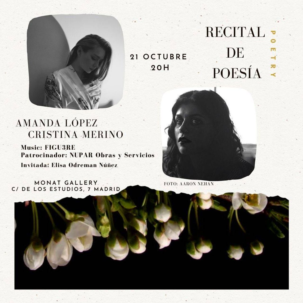Este evento se realizará el próximo viernes 21 de octubre. Foto: MONAT Gallery