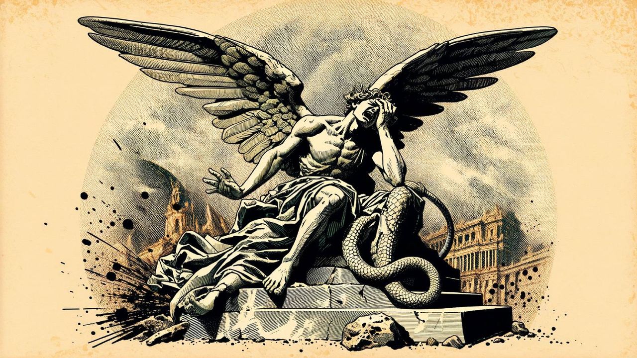 La enigmática Estatua del Ángel Caído en Madrid: entre arte, mito y misterio