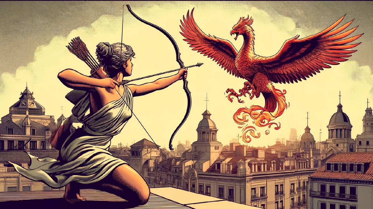 Mitología en la Gran Vía: la leyenda de Diana y Endimión