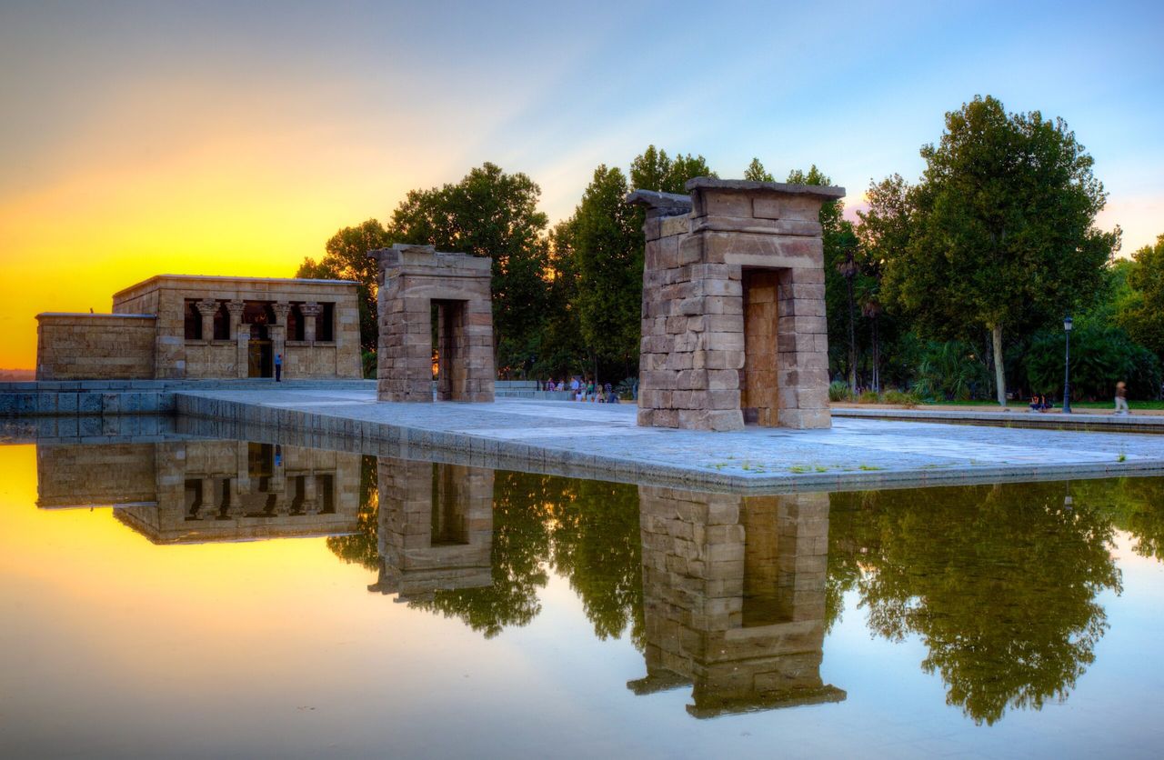 Templo de Debod en la actualidad. Foto: Jiuguang en Flickr (CC BY.SA 2.0)