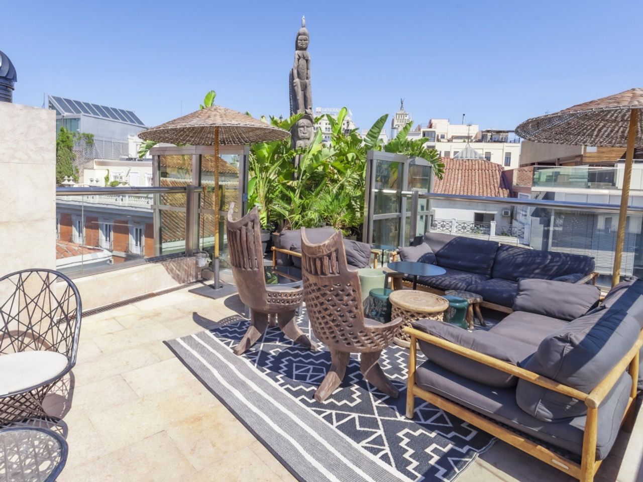 Terraza del Hotel Urban. Foto: Hotel Urban