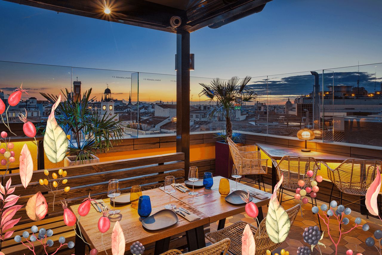 Terraza Doña Luz. Foto: Doña Luz