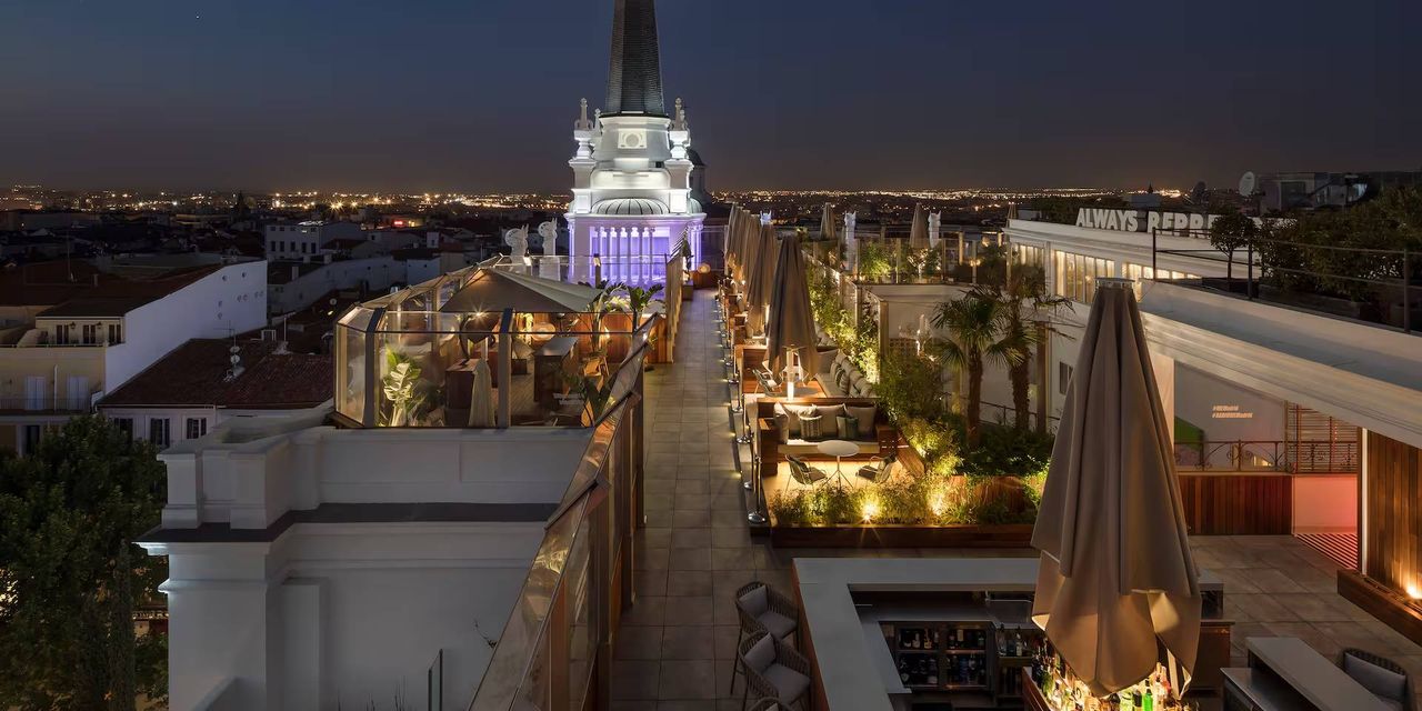 Terraza del ME Madrid Reina Victoria. Foto: ME Madrid Reina Victoria