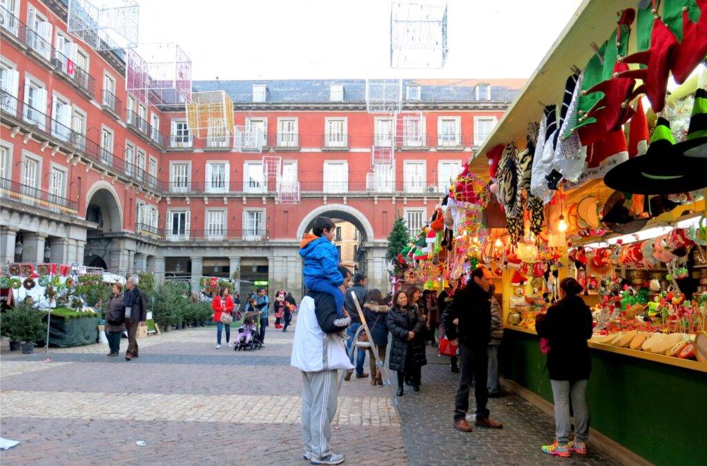 mercados navidad madrid