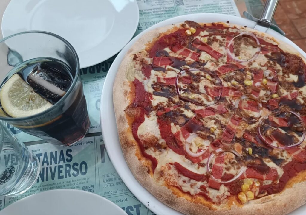 pizza vegana madrid